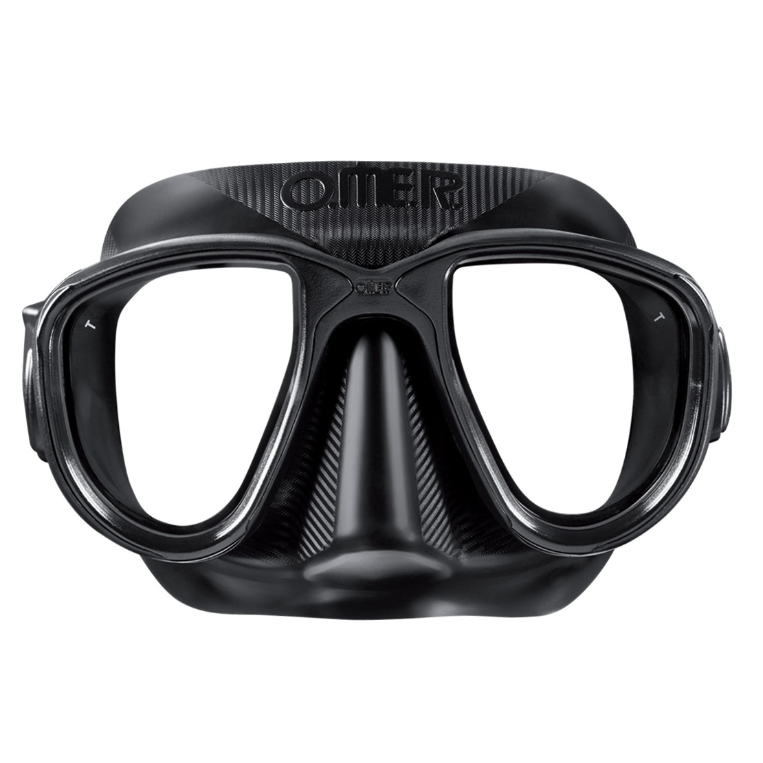 Freediving mask  ~ ~ ~ Alien Brown Mimetic ~ ~ ~ OMER Mask Scuba Dive Mask 